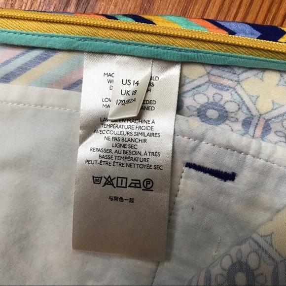 Maeve Anthropologie Multi-Colored Geometric Shorts, NWT, 14 - Picture 9 of 12